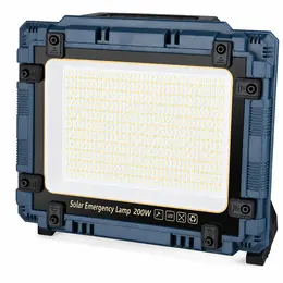 Product image of W8109 1 LED Solar Rechargeable Safety Light, Type C, 18650 Battery