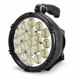 Product image of Rechargeable LED Work Light W868A, 9000mAh, 2200LM Flood, 6x 18650, Red