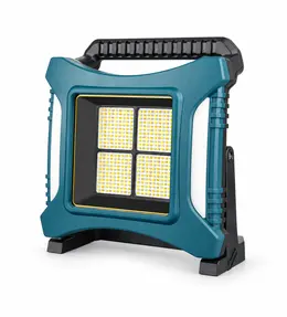 Product image of Rechargeable 18650 LED Flood Light, W8142, 4 SMD 2835, 6500mAh, Type C, Battery Display