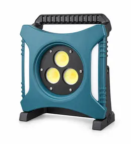 Product image of W8144 Rechargeable COB LED Flood Light, 18650 Battery, USB-C, Adjustable Stand