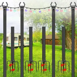 Product image of Iron Outdoor Garden Light String Support Stake