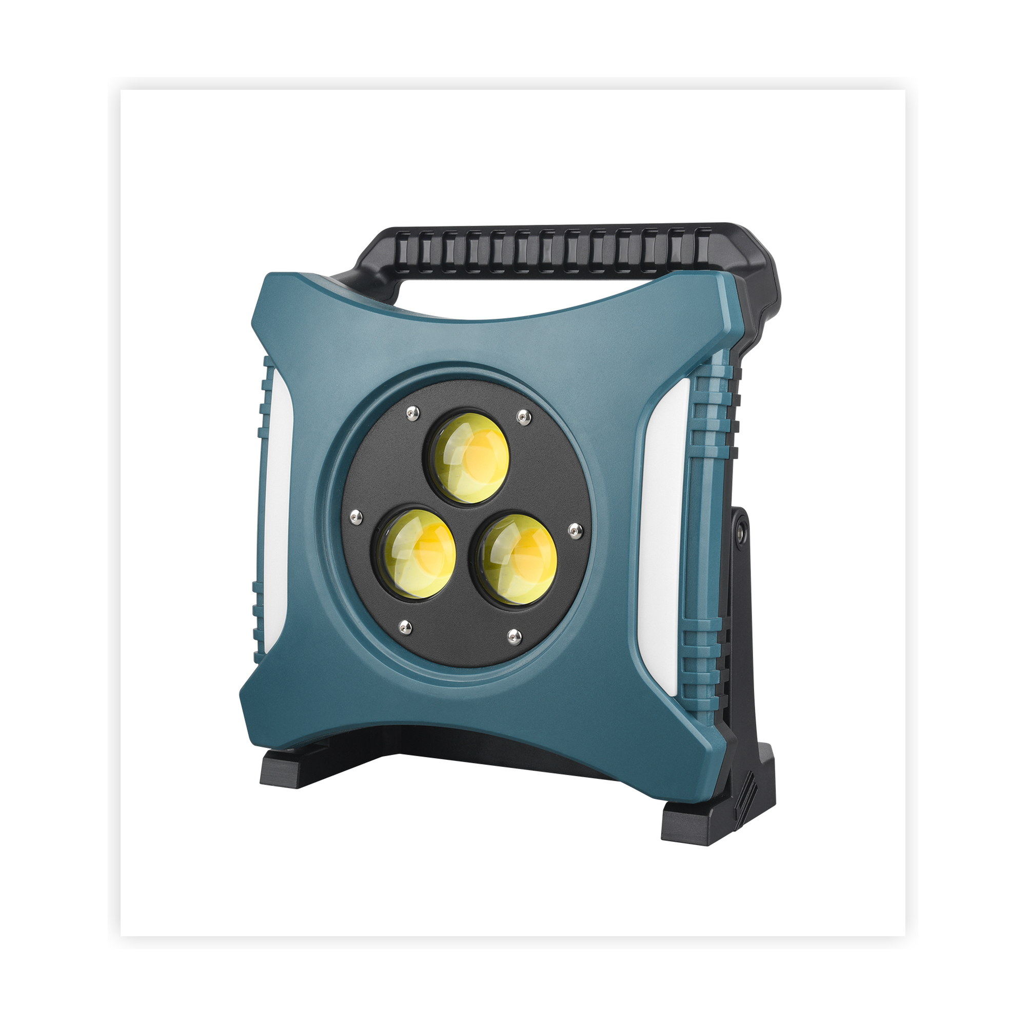 Main product image of W8143 Rechargeable COB Flood Light, Type C, 18650 Battery, Adjustable Stand