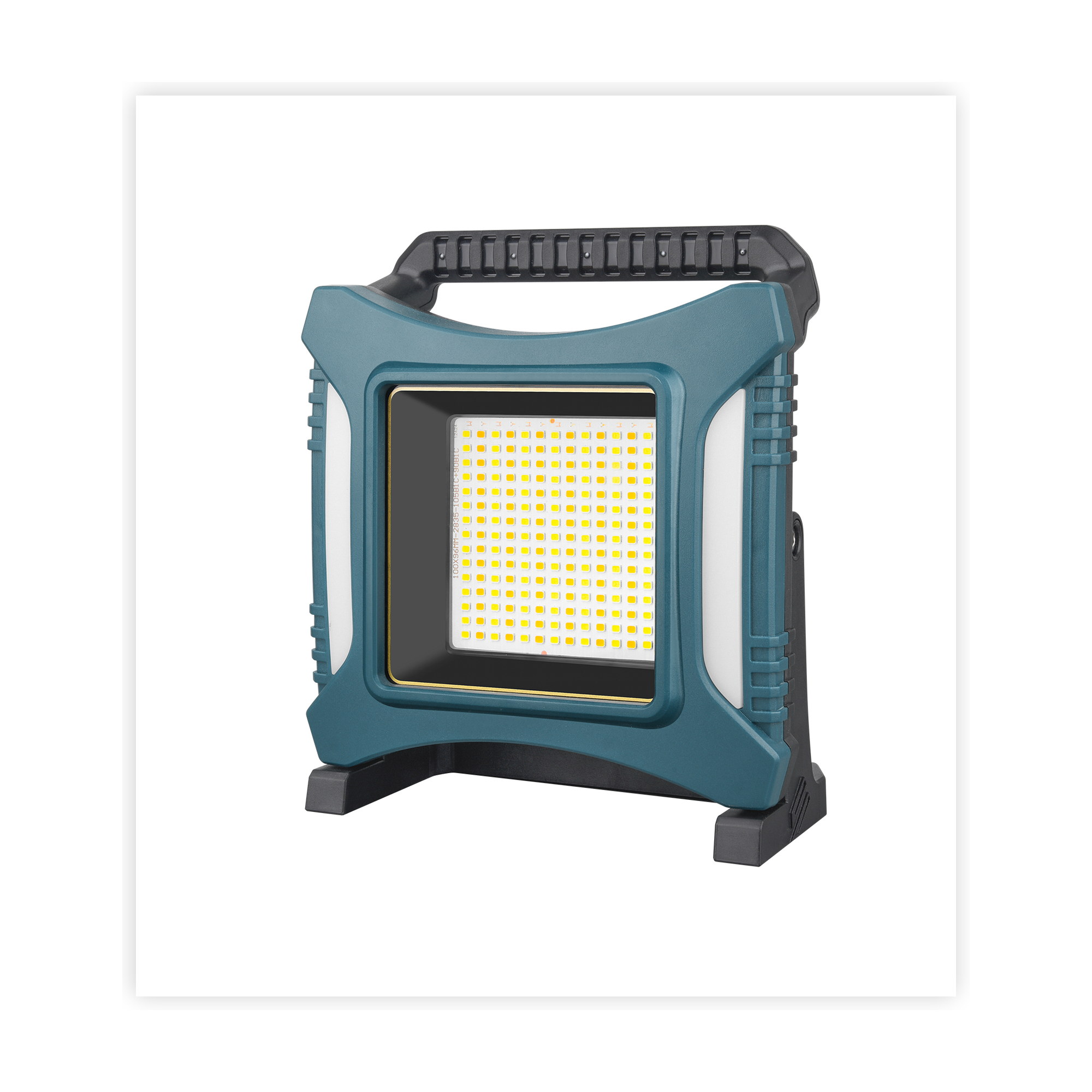 Main product image of W8145 2 Rechargeable LED Flood Light, Red Blue Warning, Type C, 18650