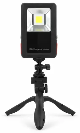 Product image of W813 Rechargeable COB LED Work Light, 30W, Red/Blue Warning
