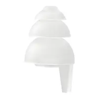 Product image of Reusable Silicone Ear Plugs, SNR 27 dB Noise Reduction, 2 Pairs