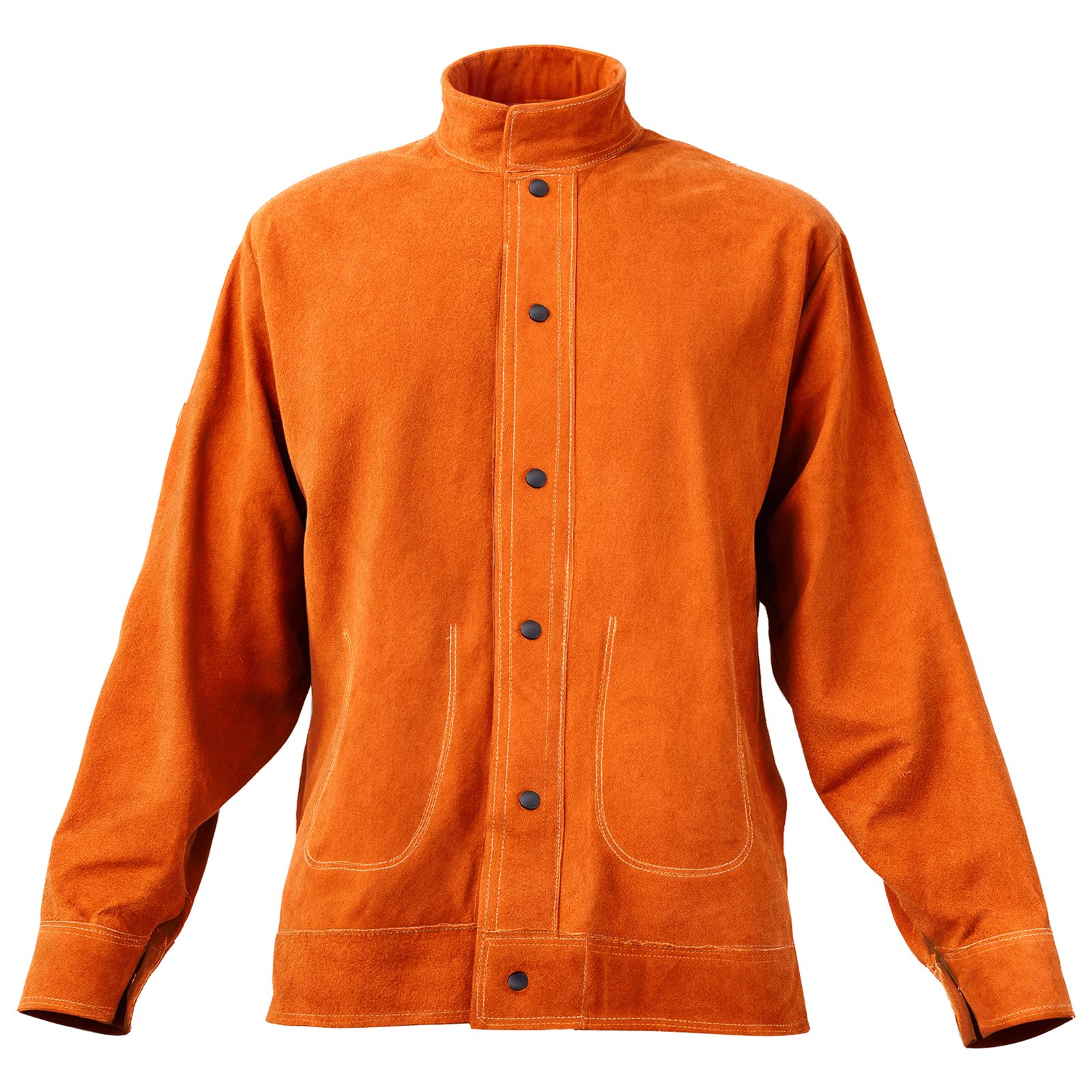 Main product image of XXL Leather Welding Jacket, Flame Resistant Cowhide, Waterproof, Heat-Resistant