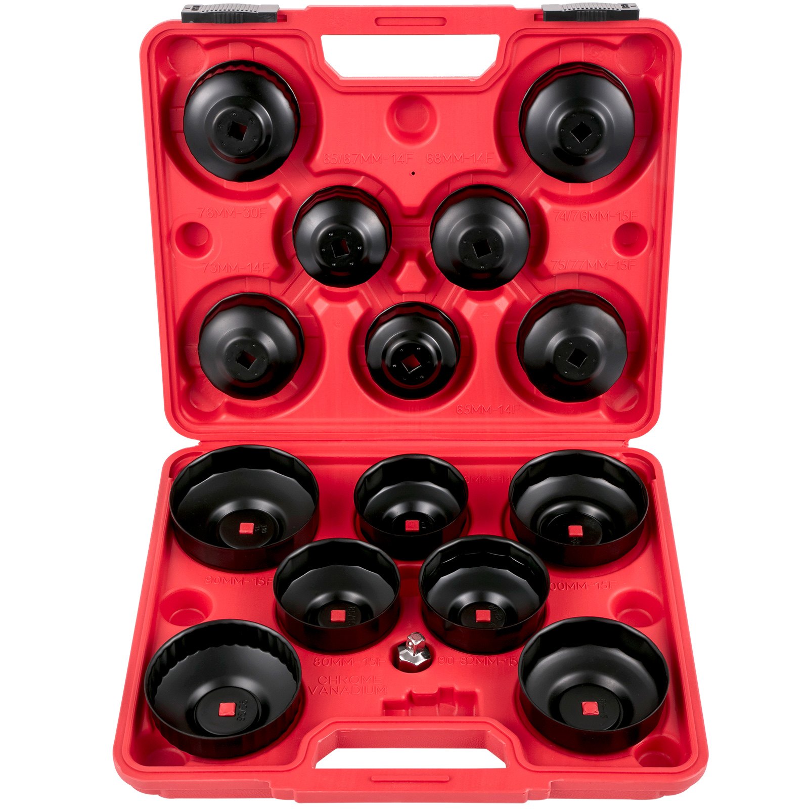 Main product image of 14-Piece Oil Filter Socket Set, 3/8-inch Drive