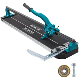 Product image of 31 Inch Single Rail Tile Cutter with Laser, Alloy Wheel, Rulers