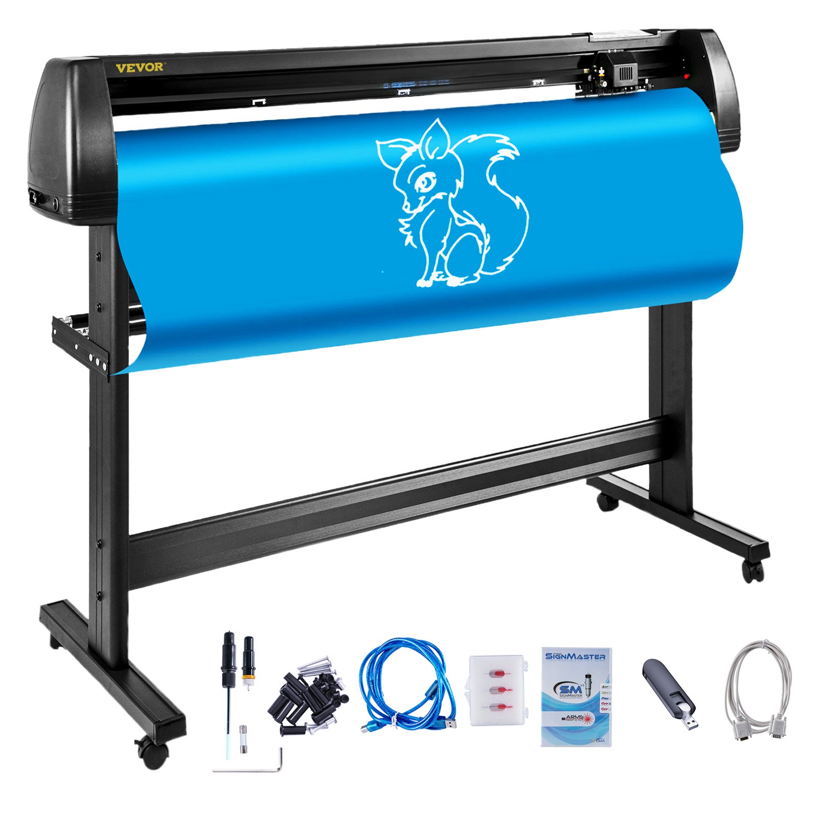 Main product image of 53" (1350mm) Vinyl Cutter Plotter with Stand