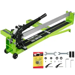 Product image of 31.5 Inch Manual Tile Cutter, 1.4 Inch Cut Depth, Laser Guide, Steel Frame