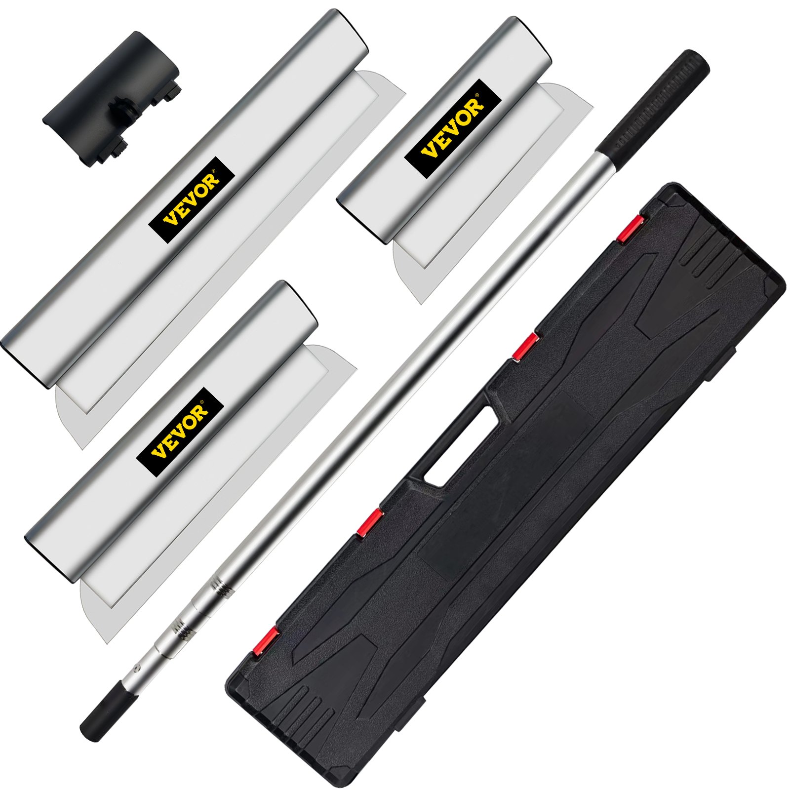 Main product image of Skimming Blade Set, 25, 40, 60 cm Stainless Steel Blades, 35-78 in. Extension Handle