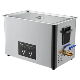 Product image of 30L Industrial Ultrasonic Cleaner, 480W, 40kHz, Stainless Steel