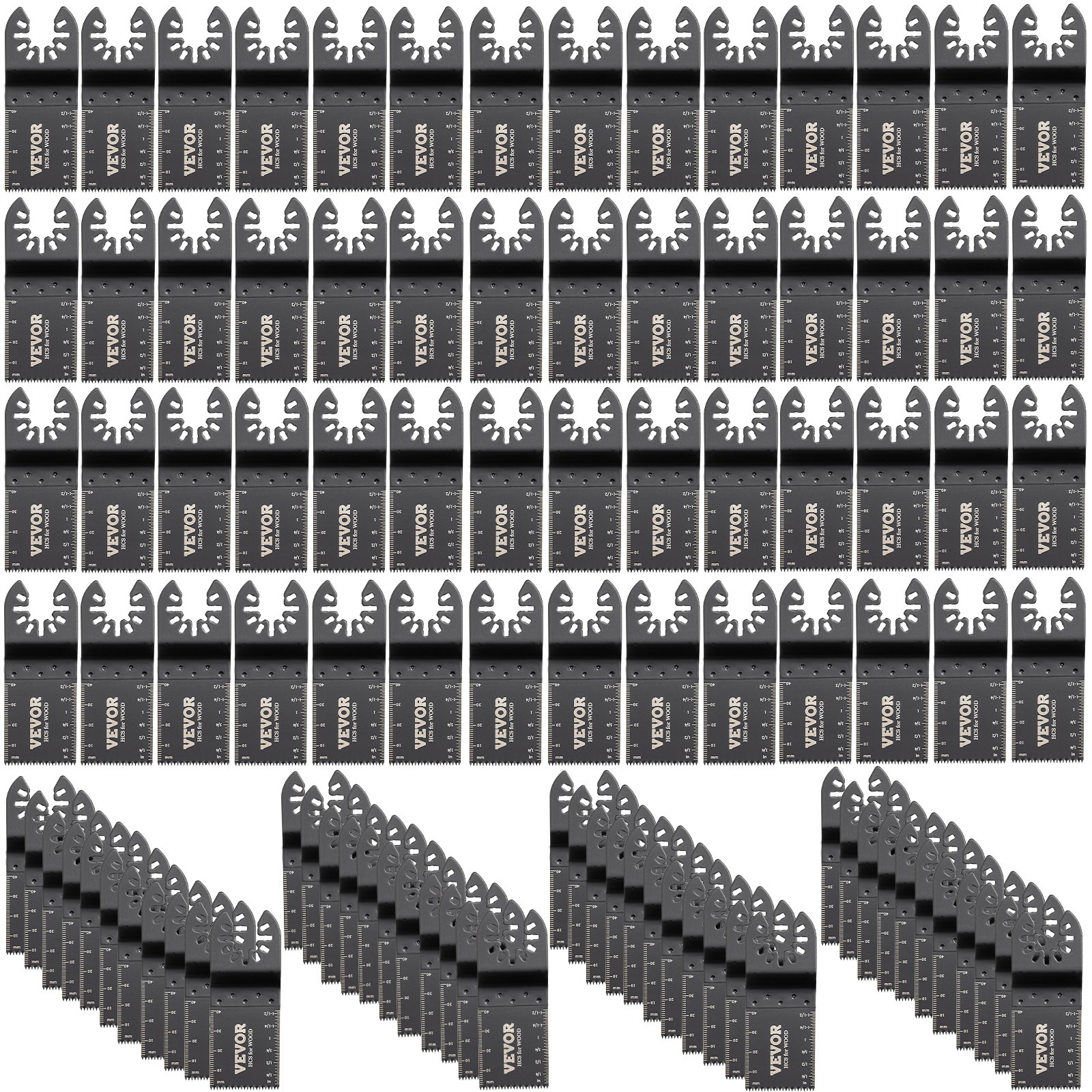 Main product image of Oscillating Saw Blades, Quick Release, HCS, for Wood Plastic, Dremel Fein Worx Compatible