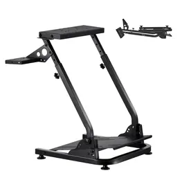 Product image of Adjustable Foldable Racing Wheel Stand for Logitech G29, G920, Thrustmaster T300RS, T248