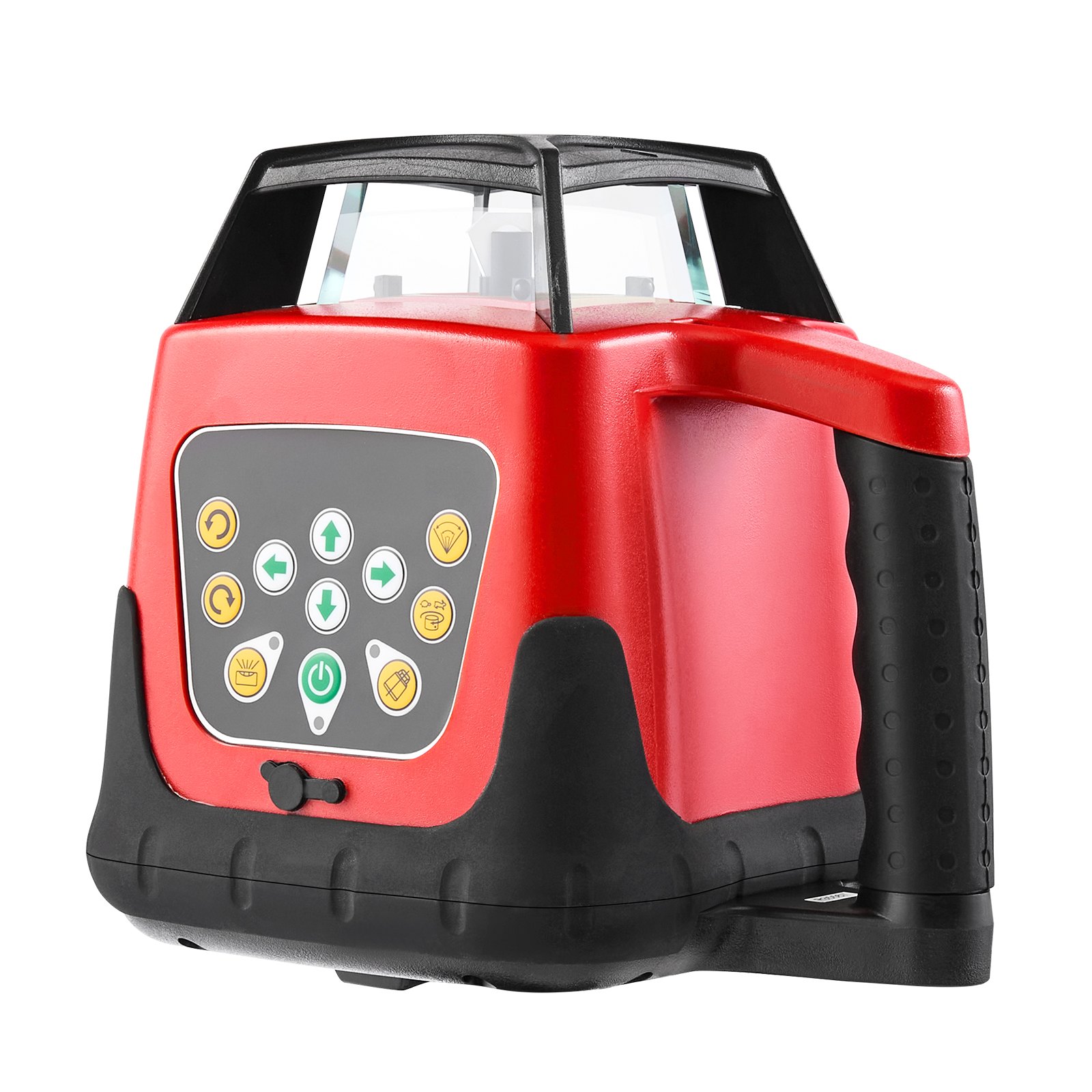 Main product image of Rotary Laser Level Kit, 2000ft, Green, Self-Leveling, IP66, 0.80in/100ft, Tripod, Receiver, Remote