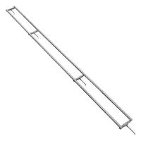 Product image of 12 Ft 4 Crossbar Aluminum Chainsaw Mill Rail Guide Kit with 2 Wedges