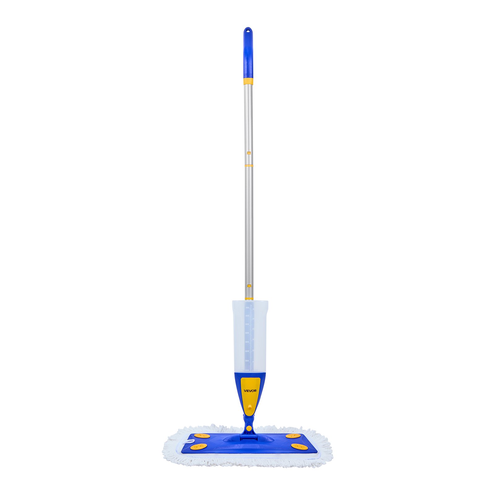 Main product image of Spray Mop, 27oz Refillable Tank, 3 Washable Microfiber/Cotton Pads for Dry/Wet Use