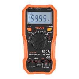Product image of Digital Multimeter, 6000-Count TRMS, NCV, DC/AC Voltage, Current, Resistance