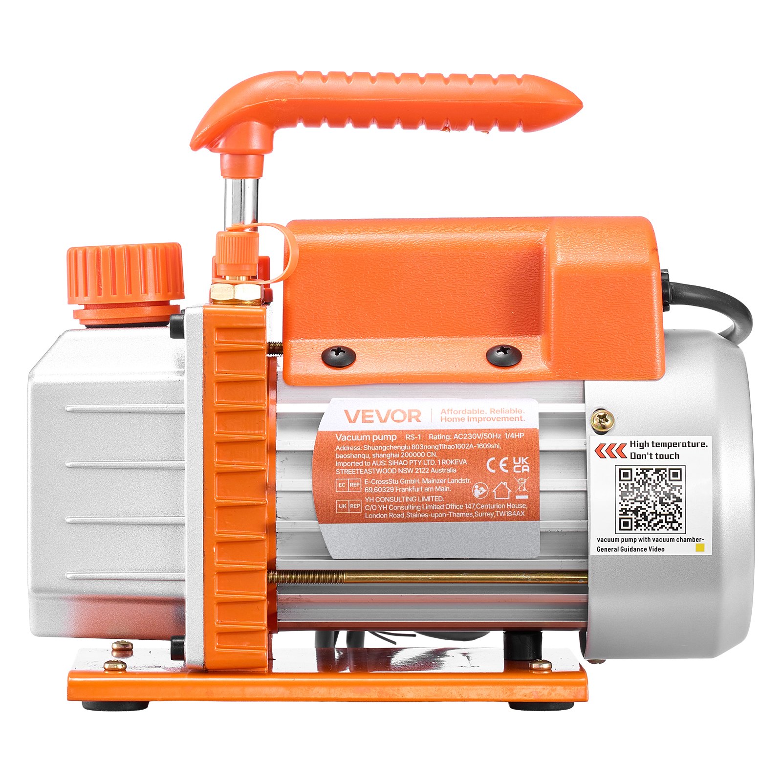 Main product image of 3 Gallon Stainless Steel Vacuum Chamber Kit with 3.5 CFM Single Stage Pump