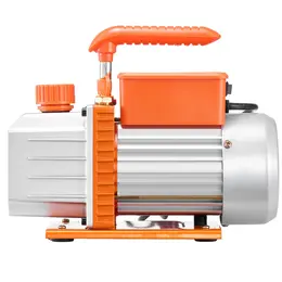 Product image of 4.5 CFM 1/3 HP Single Stage HVAC Vacuum Pump with A/C Manifold Gauge Kit