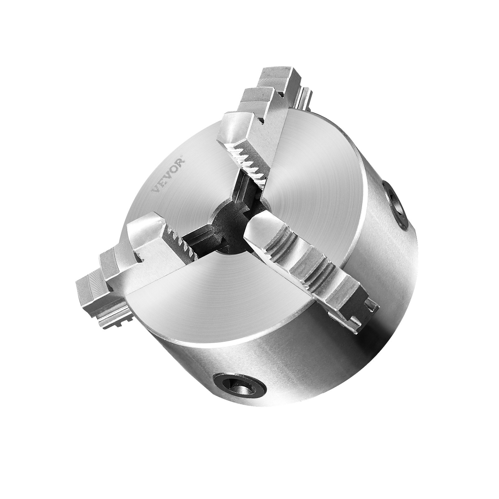 Main product image of 6-inch 3-Jaw Self-Centering Lathe Chuck, 0.14-6.3 in. Capacity, Reversible Jaws