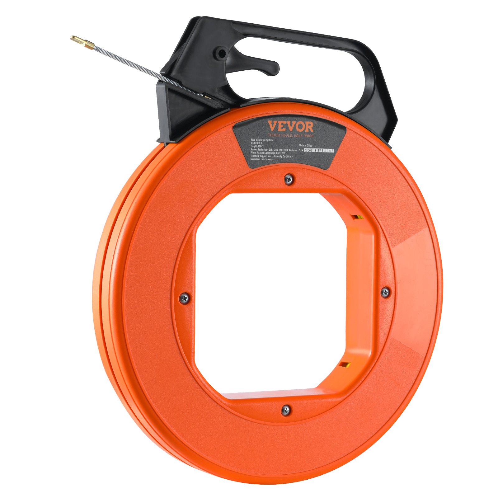 Main product image of Fiberglass Fish Tape, 100 ft, 3/16 in, Insulated