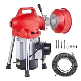 Product image of 250W Electric Drain Cleaner, 66 ft x 5/8 in Cable, 1.6-4 in Pipes