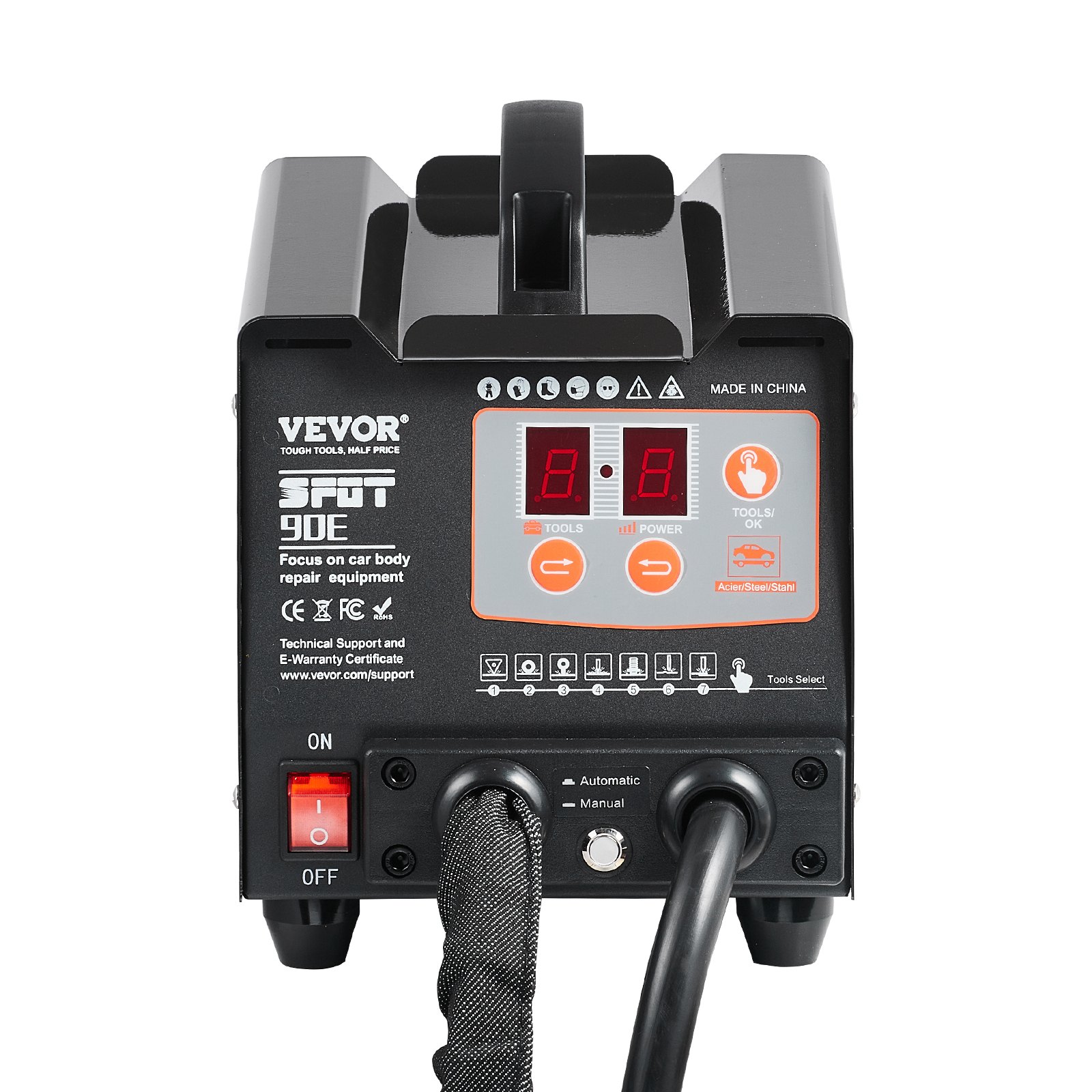 Main product image of 220V 3KW Stud Welder Dent Repair Kit with Auto/Manual Welding and 7 Modes