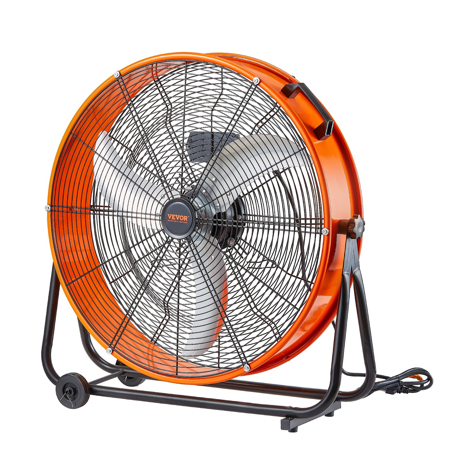 Main product image of 24 Inch Drum Fan, 3-Speed, 8600 CFM, 360° Tilting