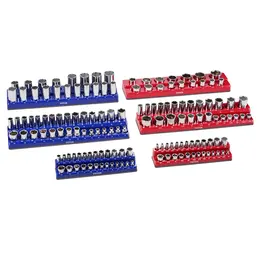 Product image of 6-Piece Magnetic Socket Organizer Set, 1/4, 3/8, 1/2 in. Metric/SAE