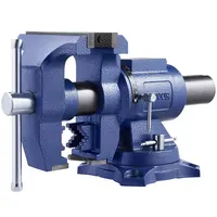 Product image of 6-1/2" Jaw Bench Vise, 5" Opening, Ductile Iron, Anvil, 360° Swivel, 5620 Lbs Clamp