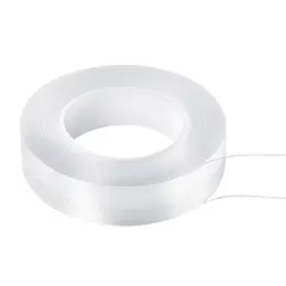 Product image of Double Sided Nano Mounting Tape, Clear, 16 Ft, Reusable
