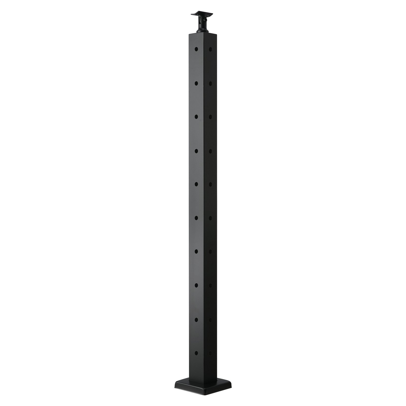Main product image of 36x2x2 Inch Black Stainless Steel Corner Cable Railing Post, Pre-Drilled L-Shaped Holes, 1JZLGZXHS914ZPBNY001V0