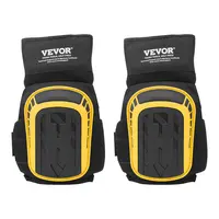 Product image of Heavy Duty Foam Gel Knee Pads, Anti-slip, with 2 Extension Straps, Yellow/Black