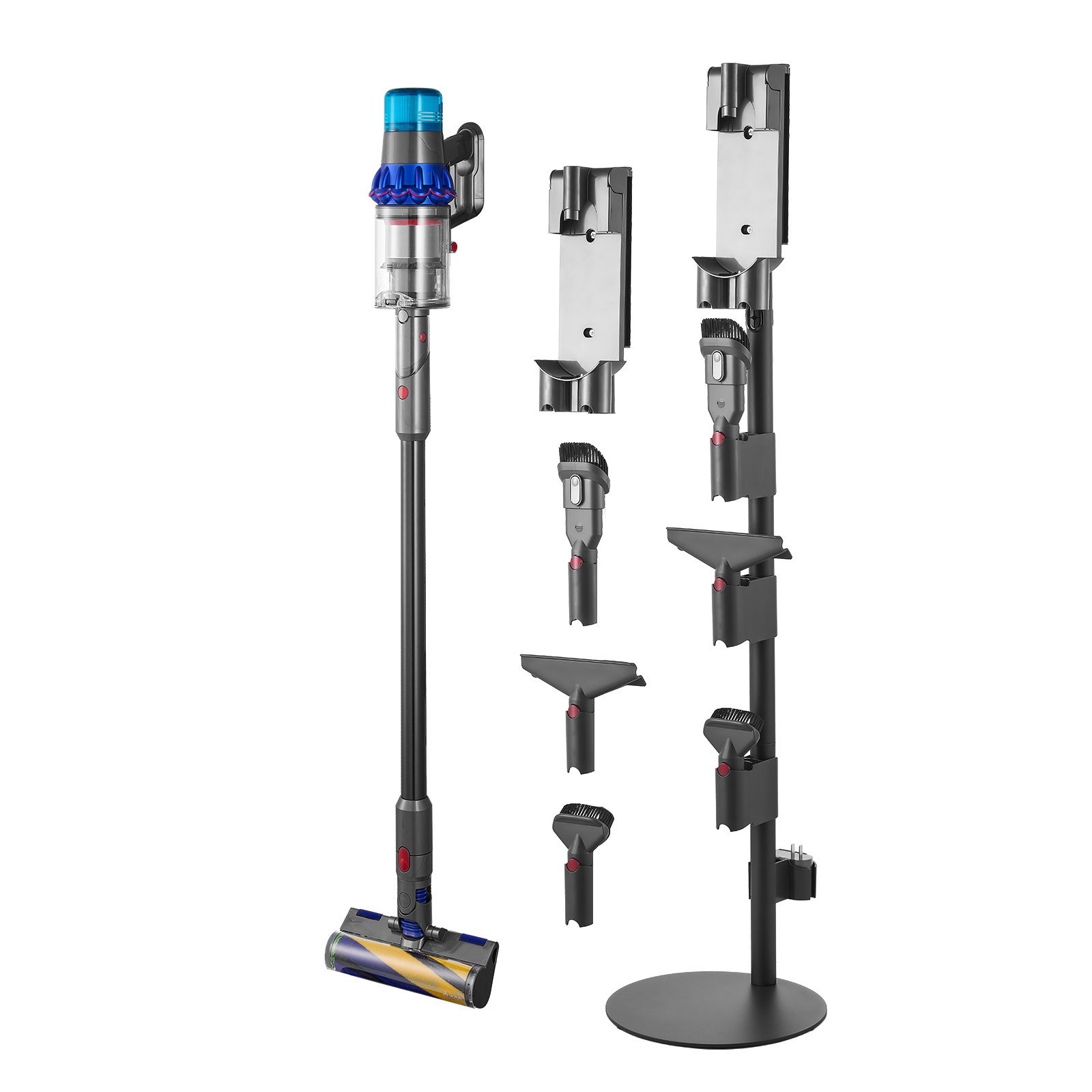 Main product image of Vacuum Stand for V7 V8 V10 V11 V12 V15 Series Vacuums, 4 Anti-slip Pads, 3 Clips
