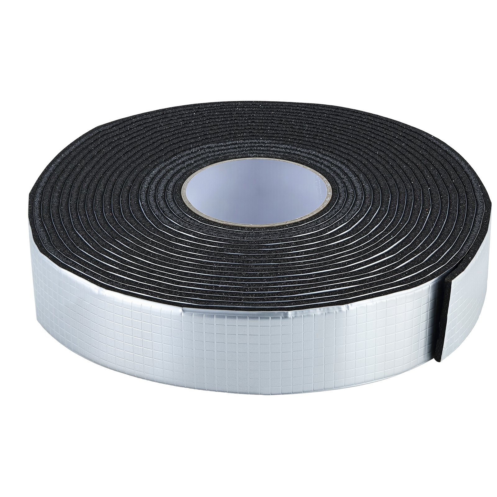 Main product image of Pipe Insulation Wrap, 32.8 ft x 2 in, Self-Adhesive Foam with Aluminum Foil