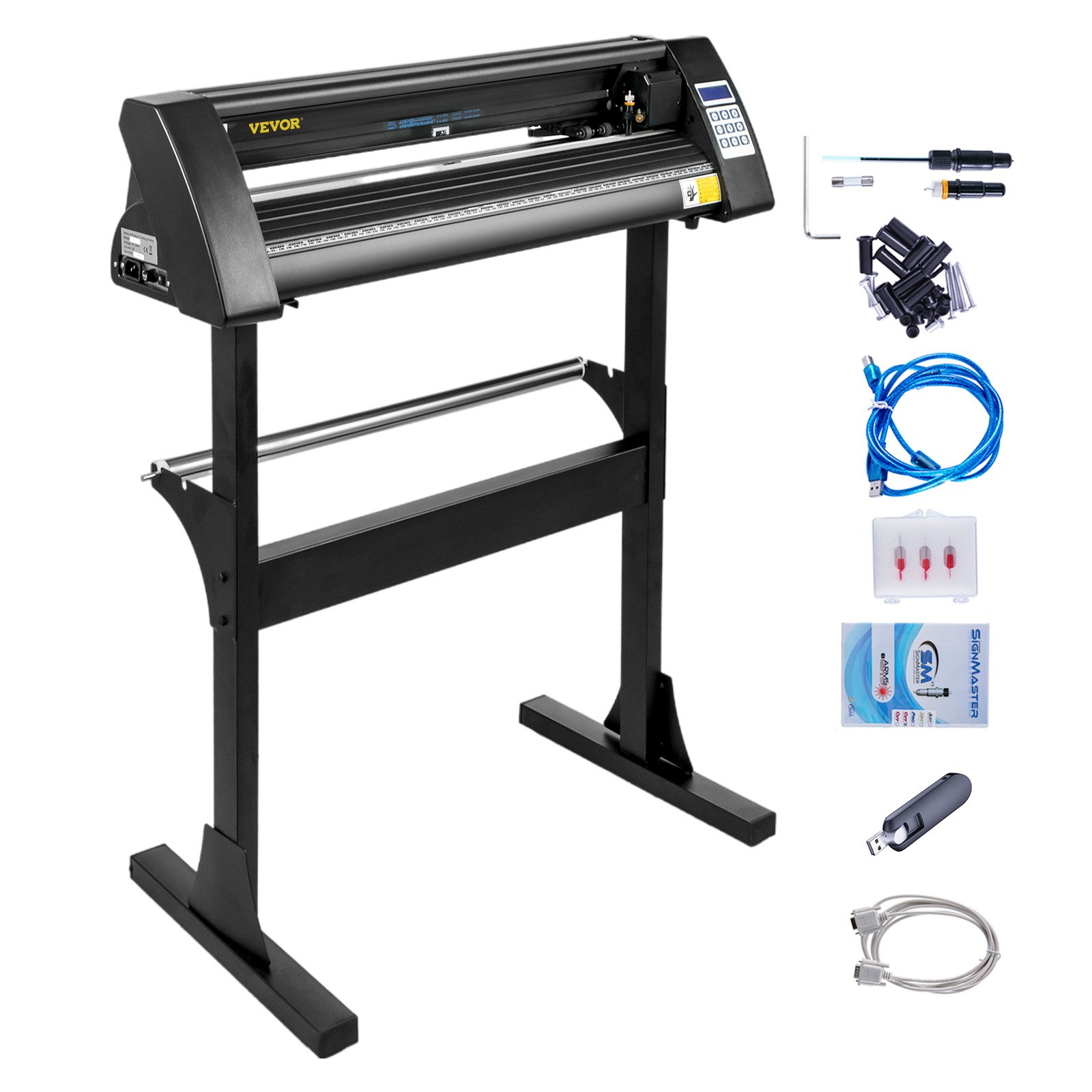 Main product image of 720mm Vinyl Cutter Plotter with 630mm Cutting Width and Stand