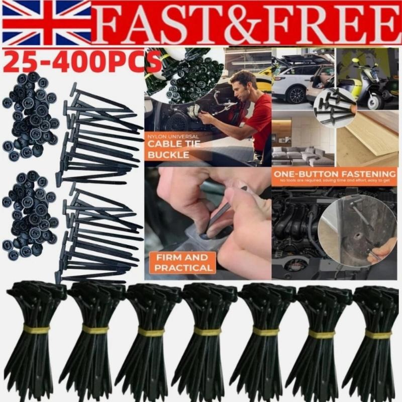 Main product image of Nylon Self-Locking Zip Ties, 300-Piece Pack