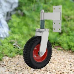 Product image of Shock Absorbing Gate Wheel Spring, Black and Red