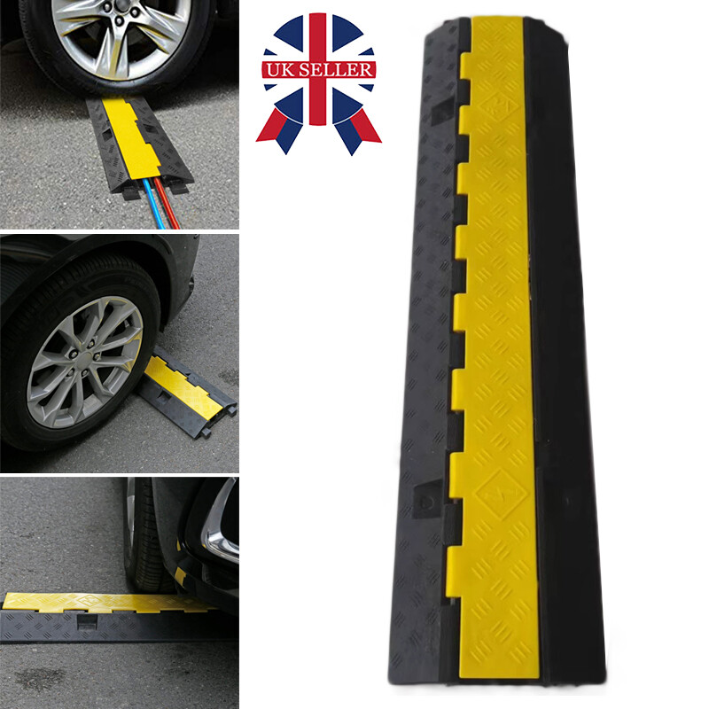 Main product image of 2-Channel Cable Protector Ramp, 22,000 Lbs Load Capacity