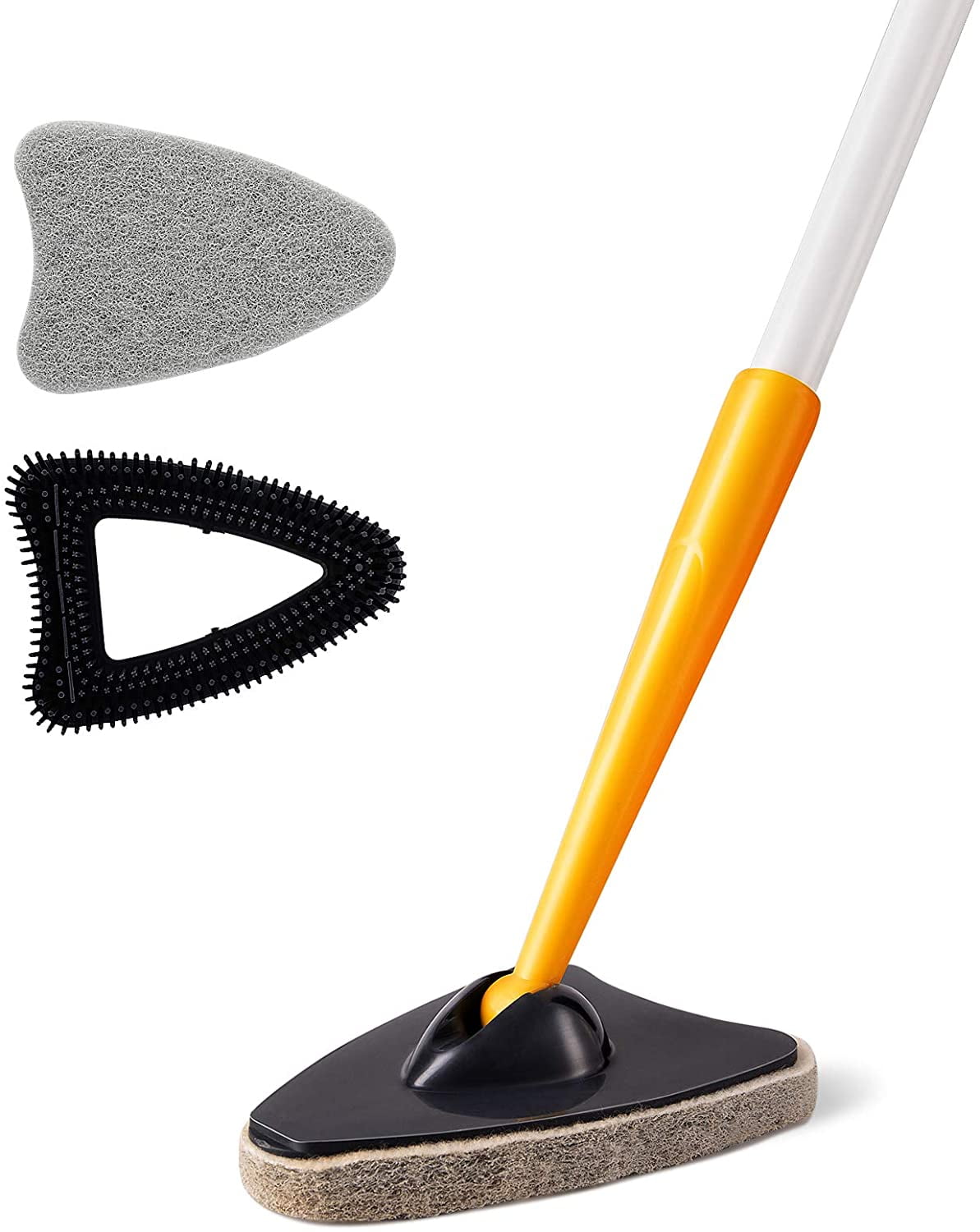 Main product image of Tub Tile Scrubber Brush with Pole and Scouring Pads