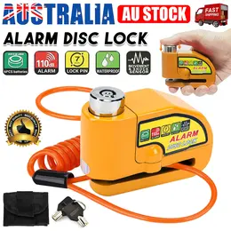 Product image of Motorcycle Alarm Disc Lock for Brake Rotor Security