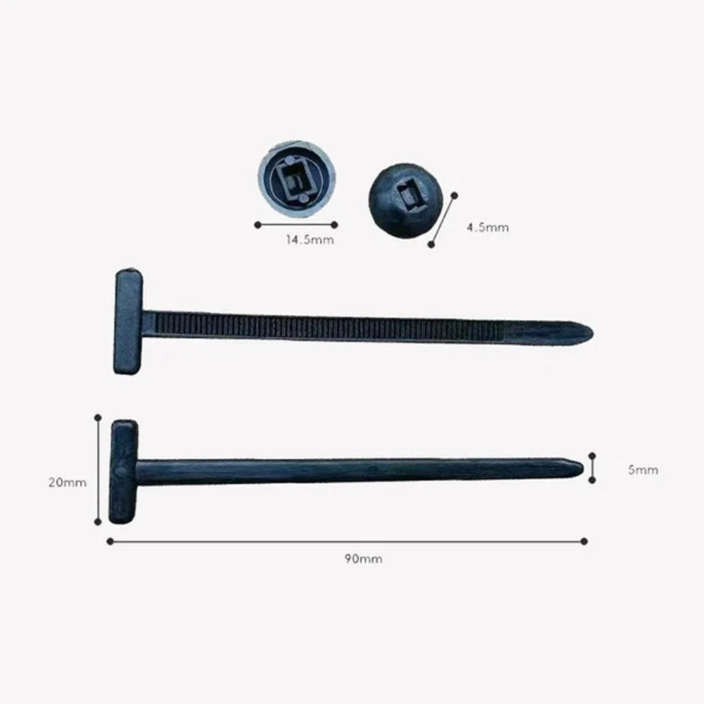 Main product image of 50-Count Nylon Self-Locking Zip Ties for General Purpose Bundling