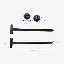 Product image of 50-Count Nylon Self-Locking Zip Ties for General Purpose Bundling