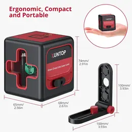Product image of Self-Leveling Green Cross Line Laser Level with Magnetic Bracket, IP54