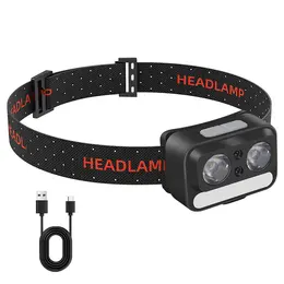 Product image of Waterproof Rechargeable LED Headlamp with USB Charging