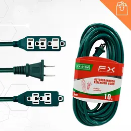 Product image of 10.5m Extension Cord, Single Socket, Indoor/Outdoor Rated