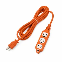 Product image of 3m Grounded Power Extension Cord, 1-to-3 Outlet, Indoor/Outdoor