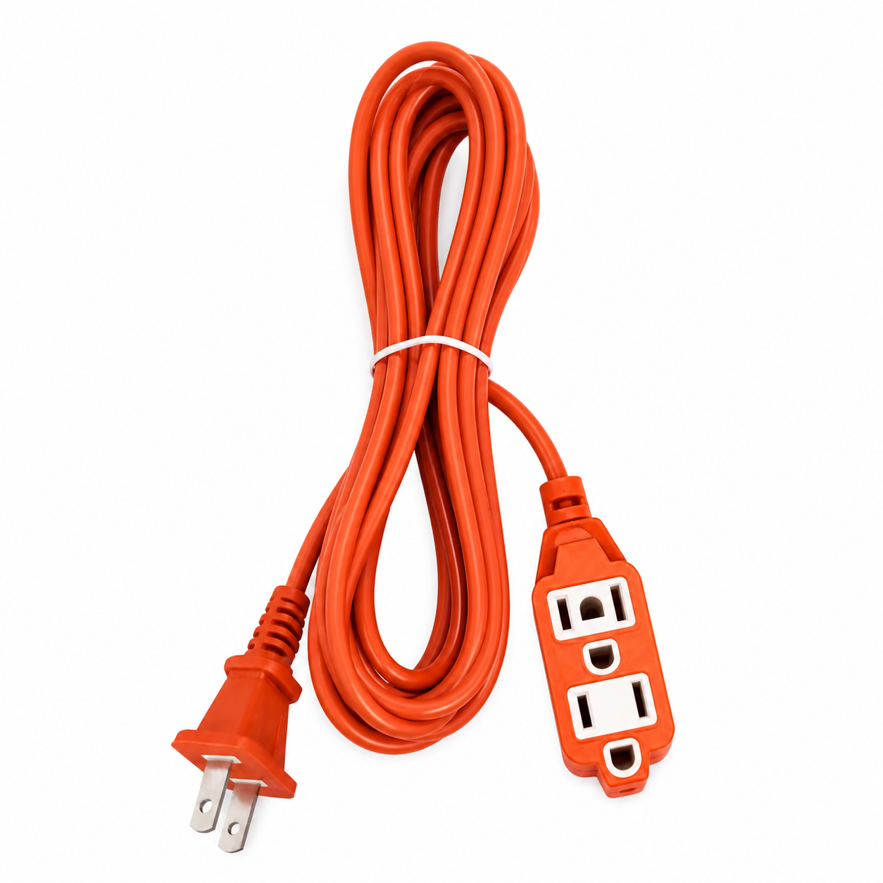 Main product image of Extension Cord, 5m, Orange, 3-Prong Grounded, Indoor/Outdoor