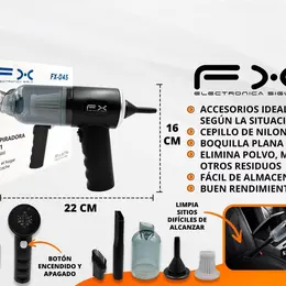 Product image of Handheld Car Vacuum Cleaner, Multi-Head, for Vehicle and Home Cleaning